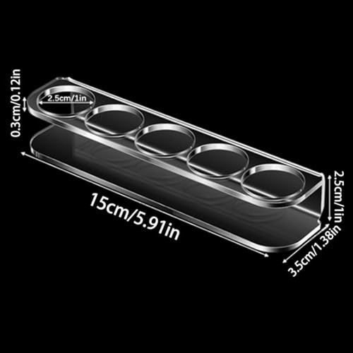Acrylic vertical bottle holder - acrylic,