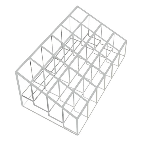 Slots clear plastic - 24,