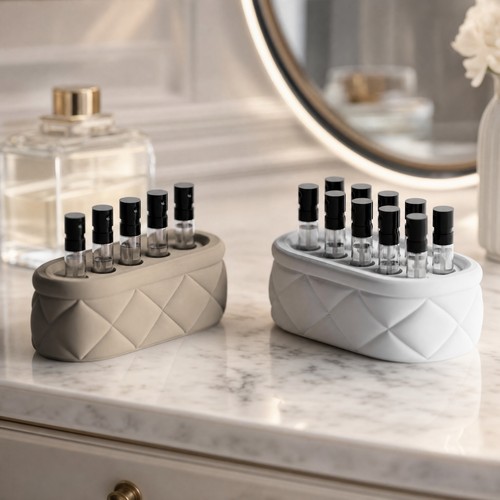 Perfume sample vial holder - sample, –